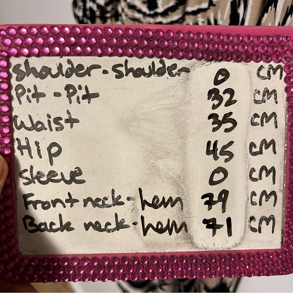 BCBG Max Azria Strapless Pockets Dress Animal Print Size Medium M - Picture 9 of 9